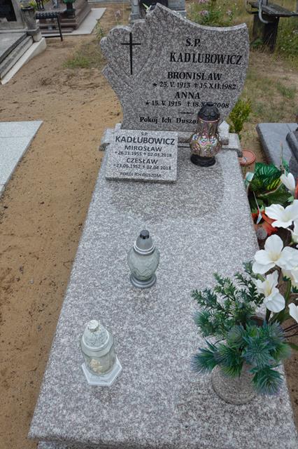 Anna Kadłubowicz 1915 Tuczno - Grobonet - Wyszukiwarka osób pochowanych