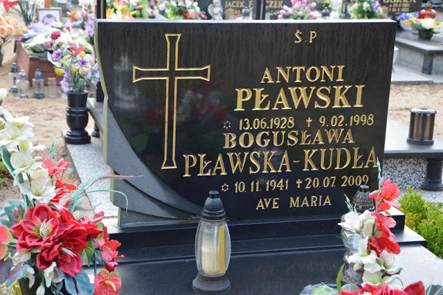 Bogusława Pławska-Kudła 1941 Tuczno - Grobonet - Wyszukiwarka osób pochowanych