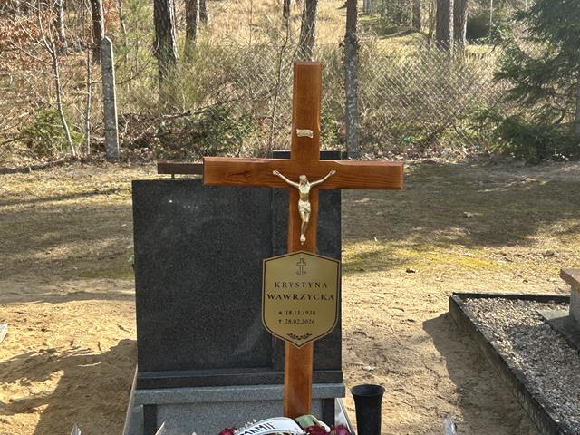 Grób Krystyna Wawrzycka 