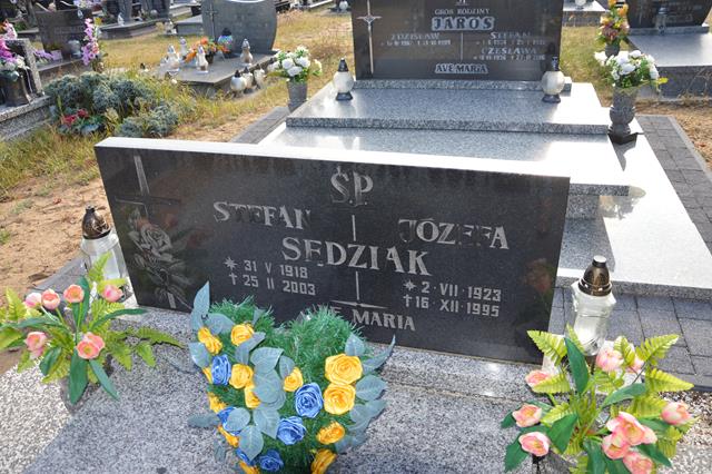 Grób Andrzej Sędziak