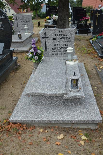 Teresa Orłowska 1946 Tuczno - Grobonet - Wyszukiwarka osób pochowanych
