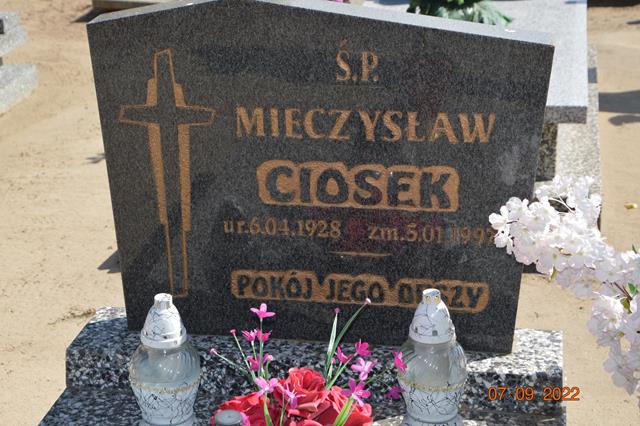 Mieczysław Ciosek 1928 Tuczno - Grobonet - Wyszukiwarka osób pochowanych