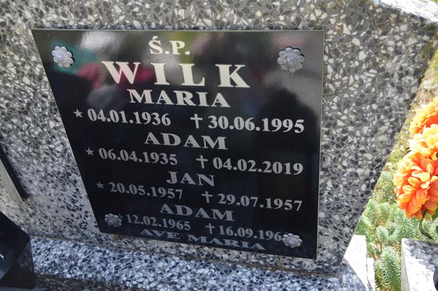 Maria Wilk 1936 Tuczno - Grobonet - Wyszukiwarka osób pochowanych