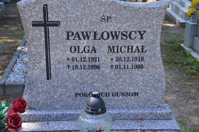 Olga Pawłowska 1921 Tuczno - Grobonet - Wyszukiwarka osób pochowanych