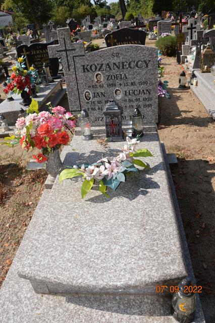 Grób Zofia Kozanecka