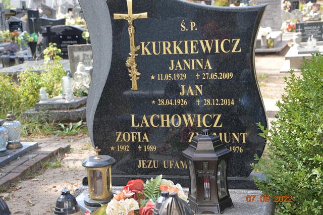 Janina Kurkiewicz 1929 Tuczno - Grobonet - Wyszukiwarka osób pochowanych