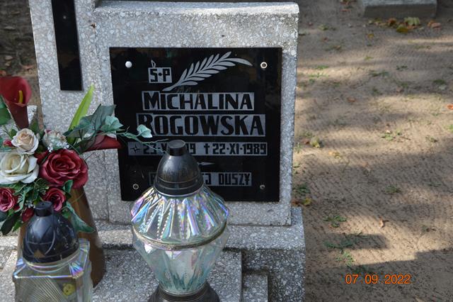 Grób Michalina Rogowska